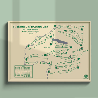 St. Thomas Course Map