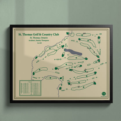 St. Thomas Course Map