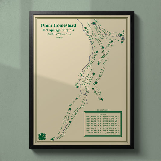 Omni Cascades Course Map