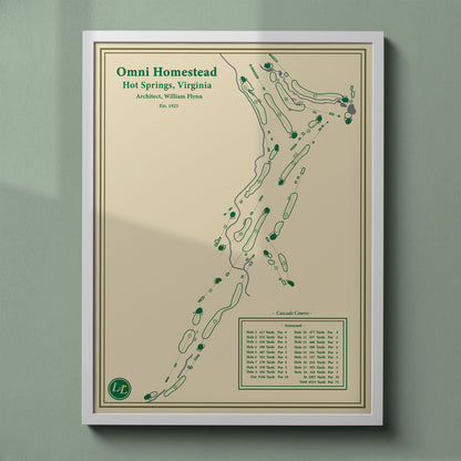 Omni Cascades Course Map
