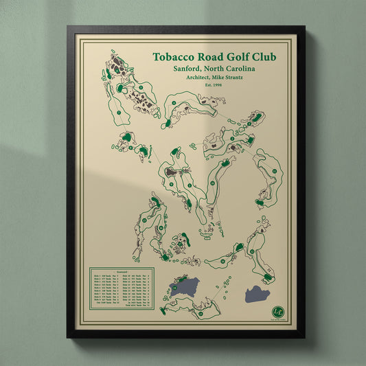 Tobacco Road Course Map