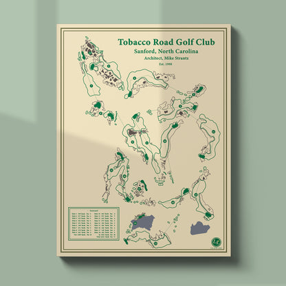 Tobacco Road Course Map