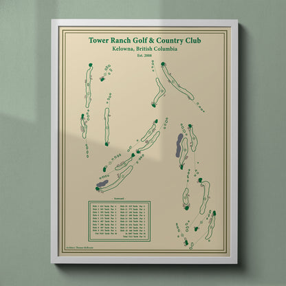Tower Ranch Course Map